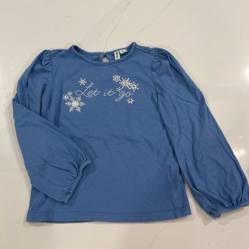 Janie & Jack Frozen top - size 6